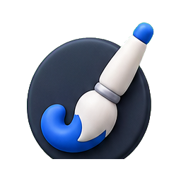Animated paint mode icon