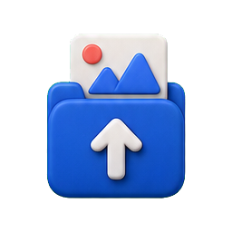 Animated import media icon